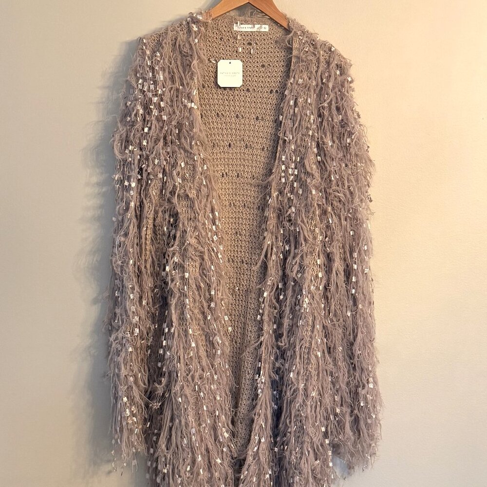 Altar'd State Kimono Sweater Dusty Rose
